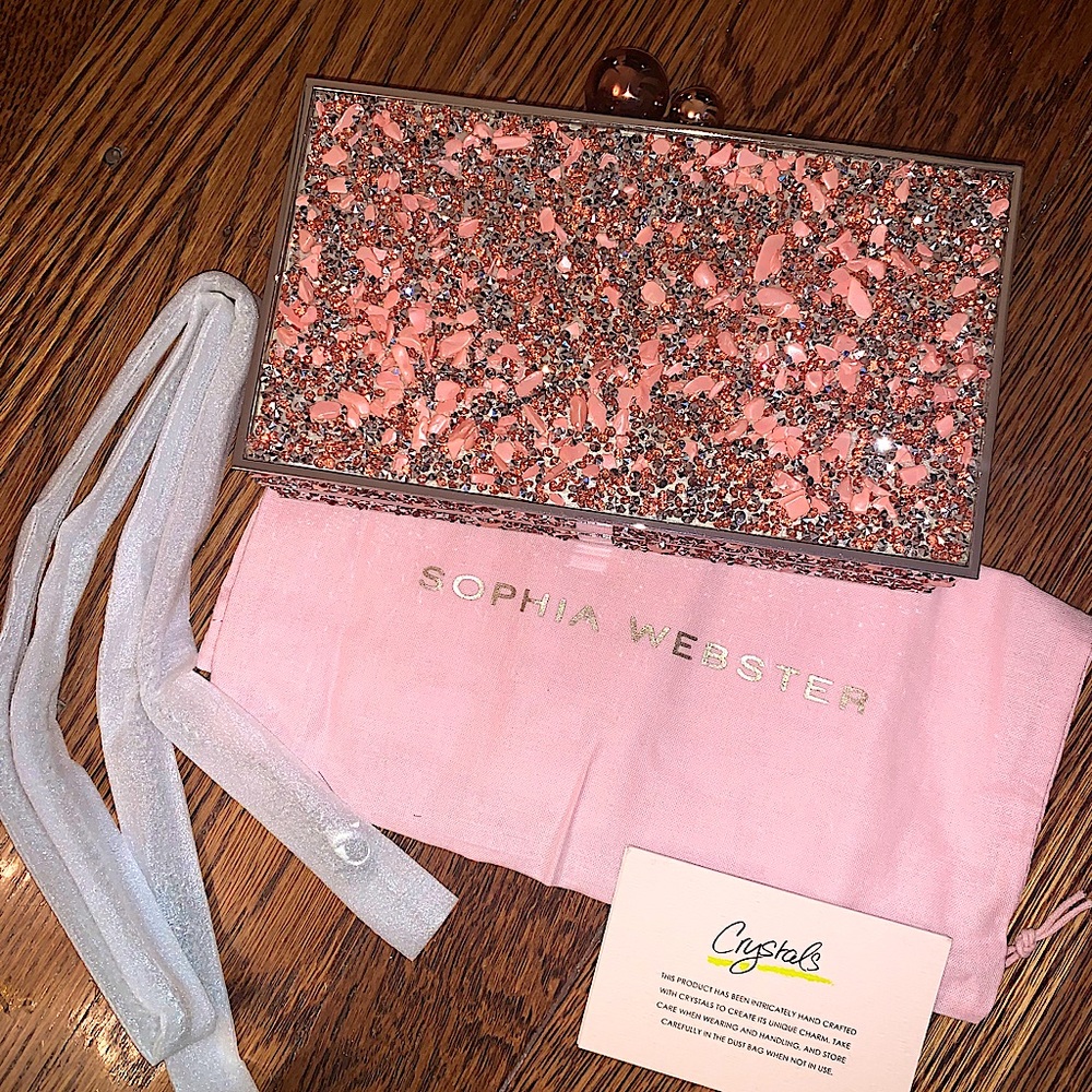Sophia Webster Square Chain Purse